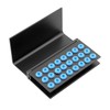 2pcs 24 Holes Burs Holder Block Case with Silicone Autoclavable