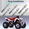 BIGLKNM Titanium Cylinder Head Studs Nuts Compatible with Yamaha Blaster