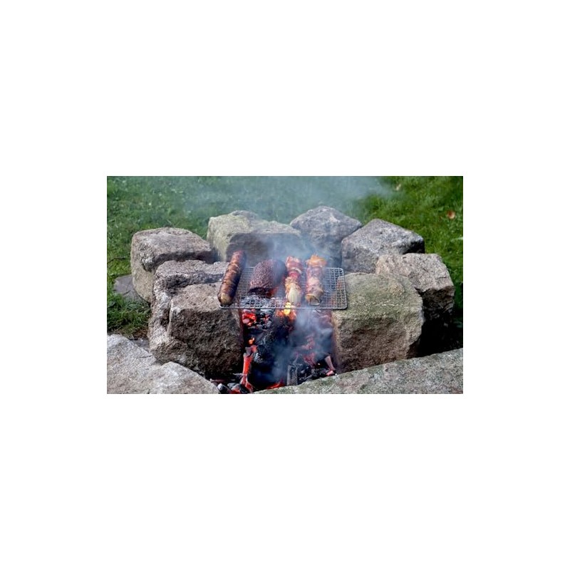 Origin Outdoors Unisex - Adult Titanium Grill, Multicoloured, One Size