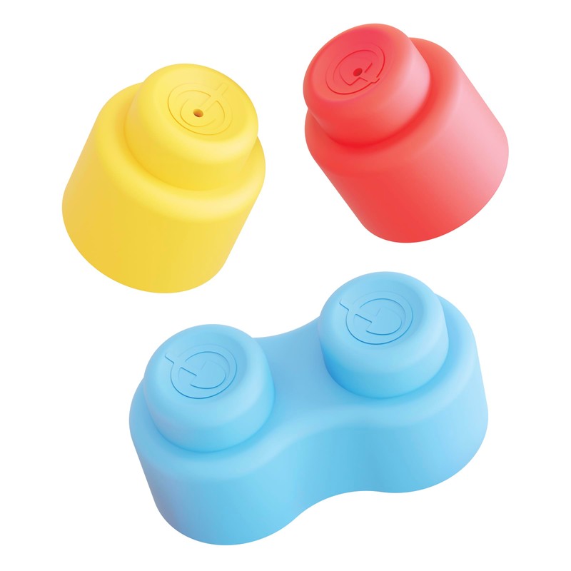 Quercetti Quercetti-4142 MOMY Soft Plastic Early Childhood Construction Toy, 24