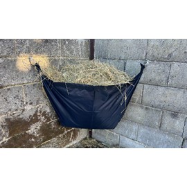 Turners Hay Sling Hay Bar Easy Quick Fill Large Hay Corner Feeder Waterproof Haynet (Large)