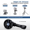 3-Pack 1/4"-20 Tripod Mount Adapter for Action Camera GoPro Hero