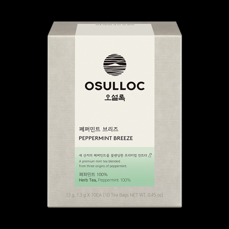Osulloc [오설록]페퍼민트 브리즈 10입 (원산지:상세설명참조) [Osulloc] Peppermint Breeze 10 Sachets