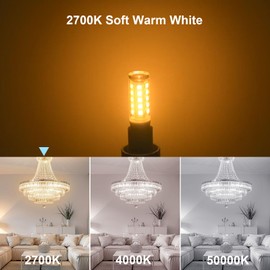 Brantoo G9 LED Bulb Dimmable 2700K Warm White, T4 4W Replacement for 40 Watts Halogen, Flicker-Free, Ceramic Bi-pin Base, GU9 Light Bulbs for Chandeliers & Lamps, 8 Pack