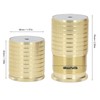 2 Pack Adjustable Furniture Bed Risers, Heavy Duty Aluminum Alloy