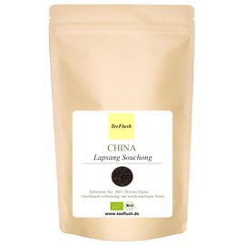 Lapsang Souchong Organic, China Black Tea, 2023 Harvest, Fujian Province, 100 g, Loose Leaves, Full-bodied Flavour, with Soft Smoky Notes
