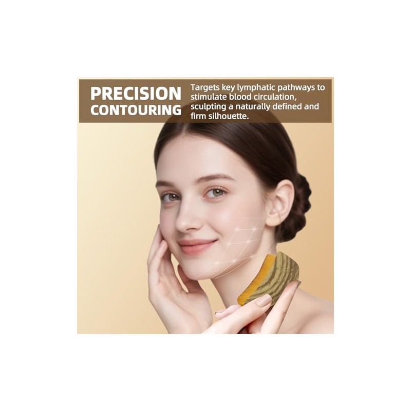 Lymphatic Drainage Brush 2PCS, Lymphatic Face Brush, Delicate and Skin-Friendly,