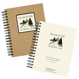 Write it Down series by Journals Unlimited, Guided Journal, Tales from the Trails, An Off Road Journal, Full-size 7.5"x 9", Kraft Hard Cover, Made in the USA