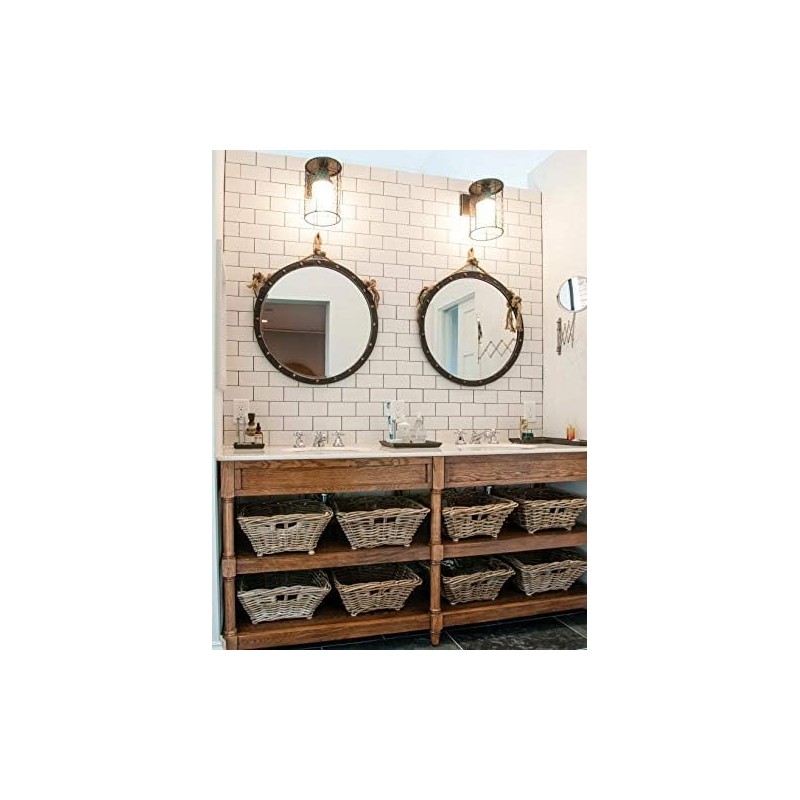 3x6 Essential White Matte Satin Finish Ceramic Subway Tile Wall