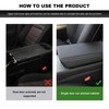 NYTKL Car Center Console Cover, 12.2"x7.1" Auto Arm Rest Pillow