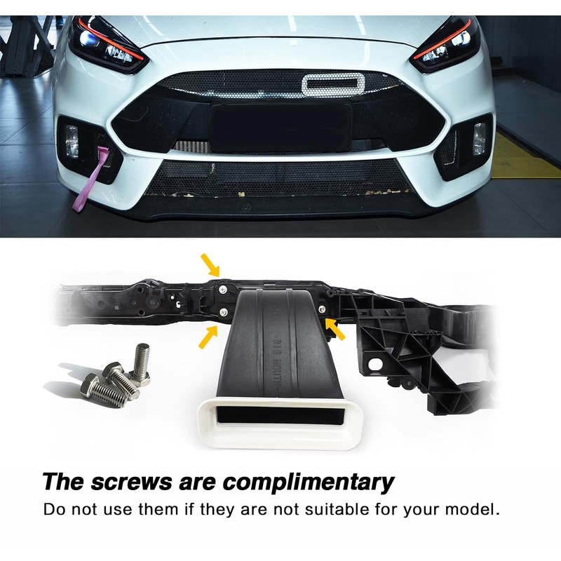 STRAUTOS Air Filter Short Ram Intake Hood Mouth Snorkel Modification