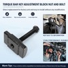Torsion Bar Key Adjuster Block Nuts with Bolts Fits 2011-2022