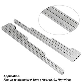 Soporte de Cable de Bujías, Soporte para Telares de Cables de Bujías para SBC SBF 302 350 454 V8 Motor (Plata