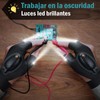 Guantes de Linterna,Regalo ideal para hombres,Guantes con LED, Mecánico, Electricista