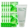 (10 sheets) Innisfree Active Mask Madecassoside (Moisture Soothing) + Green Tea Amino Moisture Cleansing Foam / (10매)이니스프리 액티브 마스크 마데카소사이드 (수분진정)+그린티 아미노 수분 클렌징 폼