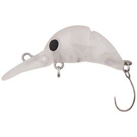 SHIMANO 01T TR-125N Crank Cardiff Chibi Toro, 0.1 inch (25 mm), 0.05 oz (1.4 g), Water Clear