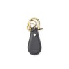 Bonaventura Shackle Key Chain, charcoal gray