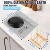 Stone Drying Mat for Kitchen Counter SET, Multi-Purpose Stone Drying