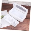 Baluue Nail Tool Sterilizer Box Lid Manicure Pedicure Case for