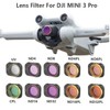 DJI Mini 3 Pro Lens Filter Adjustable CPL Filter Kit ND4 ND16 ND8/P for DJI Mini 3 Camera Drone Accessories / DJI-미니 3 프로 렌즈 필터 조정 가능 CPL 필터 키트 DJI 미니 3 카메라 드론 액세서리용 ND4 ND16 ND8/P