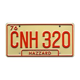 Dukes of Hazzard | Georgia CNH 320 | Metal Stamped License Plate