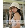 FURTALK Bucket Hats for Women Washed Cotton Packable Summer Beach