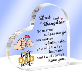 AMZQ Father Daughter Gifts Dad Fathers Day Christmas Birthday Gifts Father Daughter Present