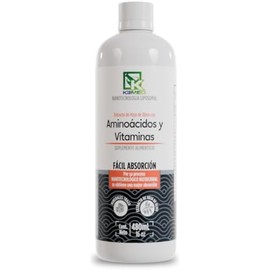 Aminoácidos y Vitaminas  Con Minerales Traza y Extracto de Hoja de Olivo  Nanotecnología Liposomal  Suplemento de Alta Absorción 480ml  16 Dosis