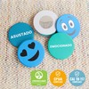 ECR4Kids SoftZone Emotion Pads with Mirror, Spanish, Expression Cushions, Contemporary,