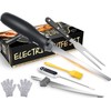 Cordless Electric Knife Easy Slice and Assemble with Storage Case,