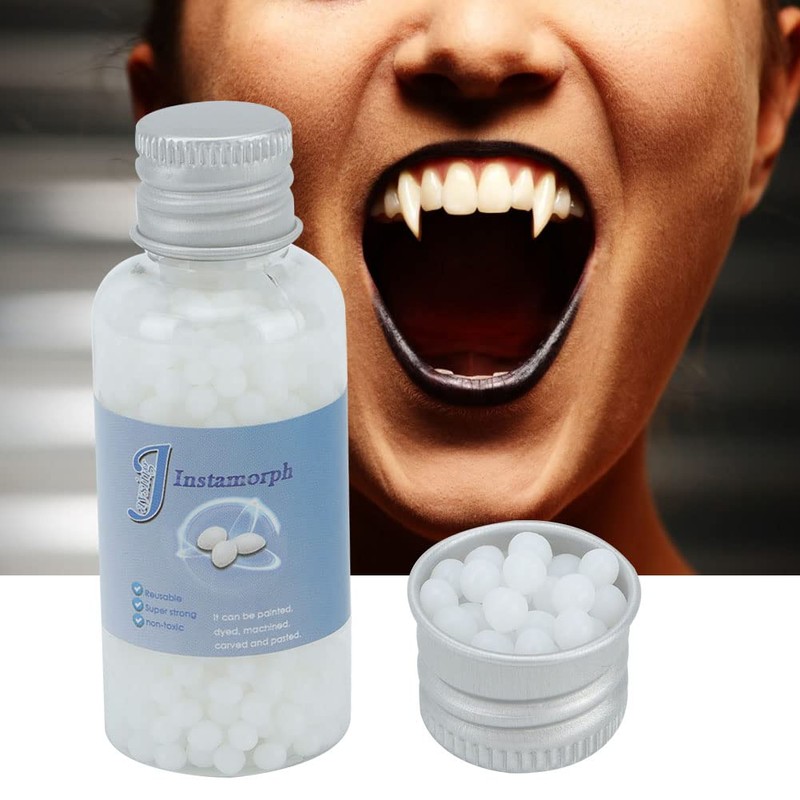 AUNMAS Thermoplastic Beads, 20g Moldable Plastic Reusable Meltable Polymorph Pellets