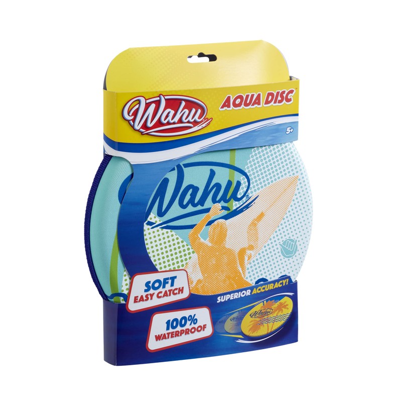 Wahu Aqua Disc - Blue | 100% Waterproof Flying Disc