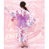 Bee saa01400 3-Piece Kids’ Yukata Set, Girls, Summer, Easy to