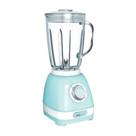Brentwood Appliances JB-330BL 2-Speed Retro Blender with 50-Ounce Plastic Jar, Blue, Normal