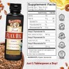 Barleans, aceite de lino orgánico, 8 onzas líquidas