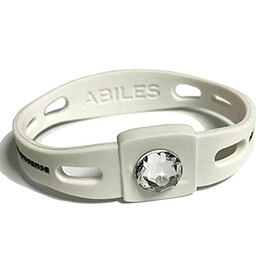 Abyss Plus Crystal Bracelet S White