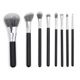 MODA Studio 8pc Pro Glam Makeup Brush Set, Includes - Powder, Contour, Glow, Shader, Crease, Smudger, Detail, and Brow Brushes