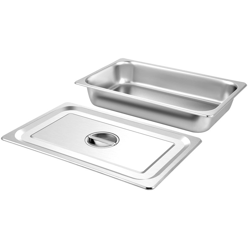 Vevor 4 Pack Hotel Pan 3.7" Deep Steam Table Pan