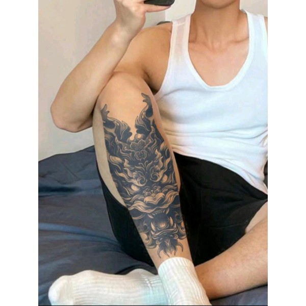 Unbranded Free Shipping 1 Sheet Chinese Dragon Temporary Tattoo. Waterproof,