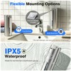 Touchless Automatic Liquid Soap Dispenser, Stainless Steel, Rechargeable
