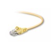 Belkin 2ft CAT-5e Patch Cable, Snagless Molded Yellow ( A3L791-02-YLM-S )