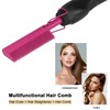 Multifunctional Hair Comb Wet and Dry Hot Heating Curling Straightening