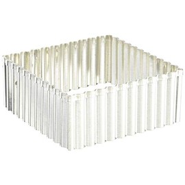 パール金属 EEスイーツ ウェーブスクエアークッキー 抜き型 L D-4860