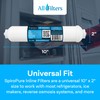 SpiroPure SP-IM120QC Inline Alkaline Carbon Water Filter, MineralPlus Remineralization, 1/4"
