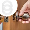 Qianly 2 Pieces Door Knob Plates Door Handle Hole Reinforcer