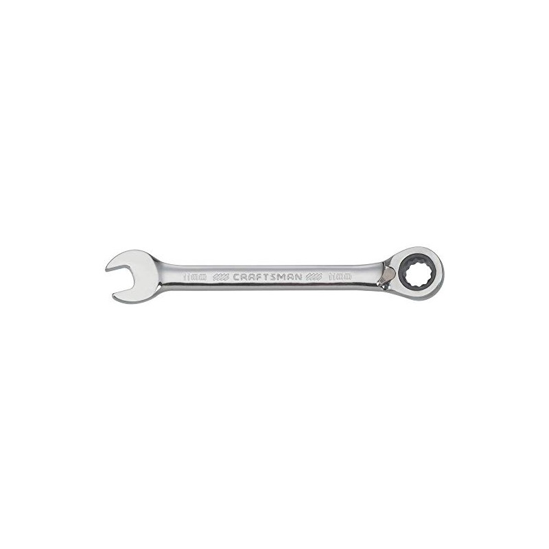 CRAFTSMAN Ratcheting Wrench, Metric, Reversible, 11mm, 72-Tooth, 12-Point (CMMT42422)