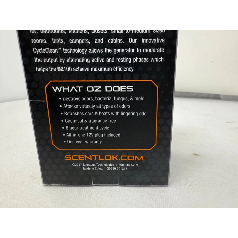 Scent-Lok ScentLok OZ Active Odor Destroyer Small Room Ozone Deodorizer