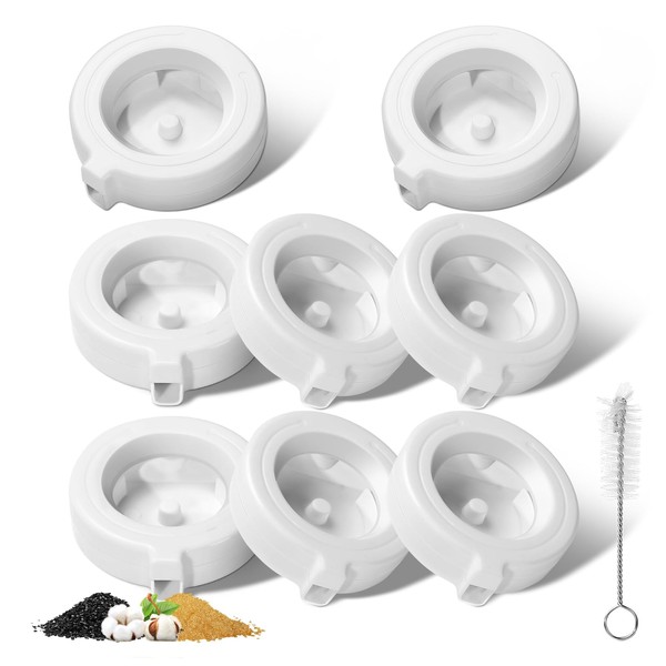 8 Pack Replacement Filters for 3.6L/4.6L/6L/8L Gravity Pet Water Dispenser,
