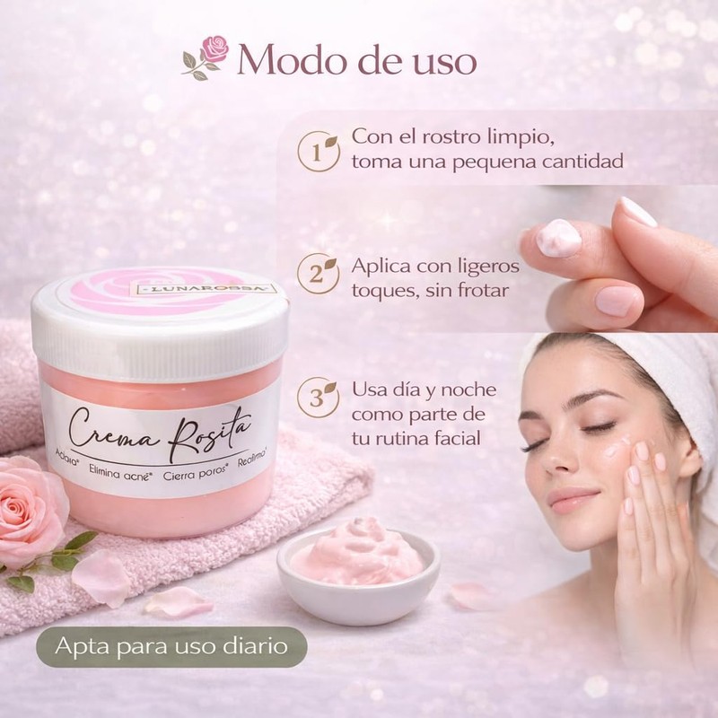 Crema Rosita de Obregón Original 100gr Protección Solar 15 con