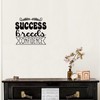 Success Breeds Confidence Living Room Home Decorations Wall Decals Reusable